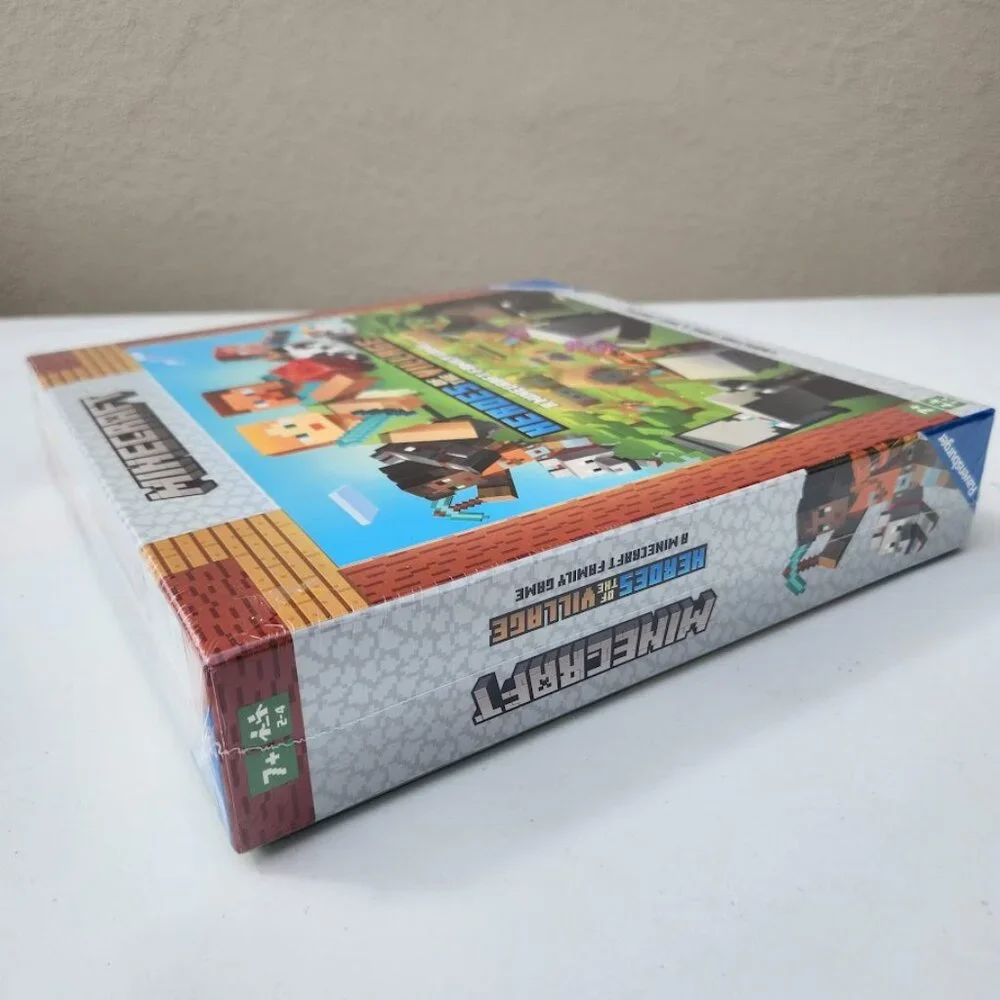 NEW Ravensburger Minecraft Heroes of the Village Family Board Game Family Game N